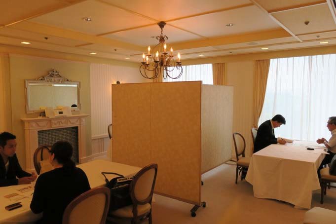 商談会の様子