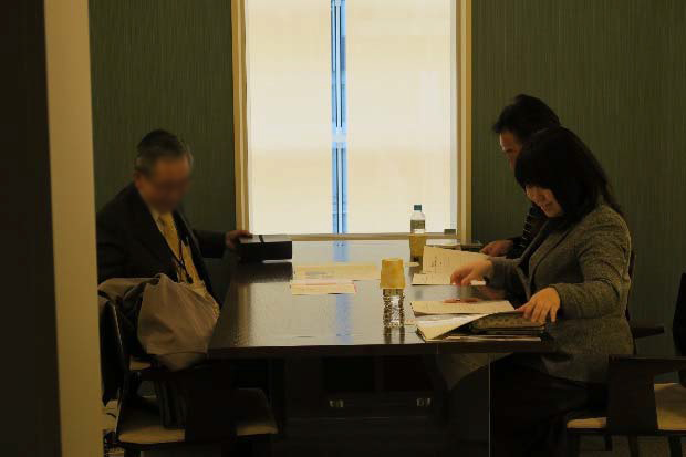 商談会の様子