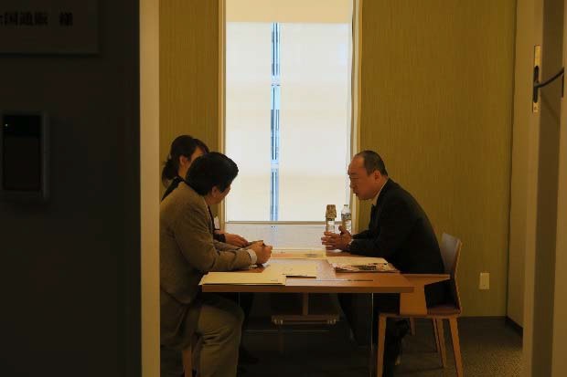 商談会の様子