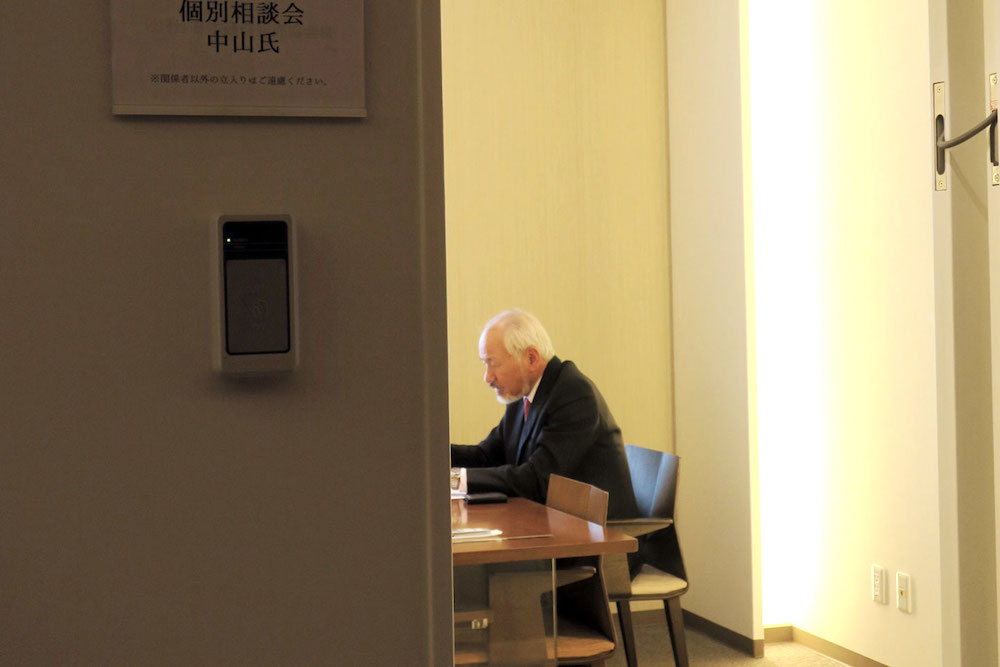 個別相談会の様子